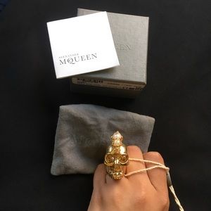 Alexander McQueen Skull Ring
